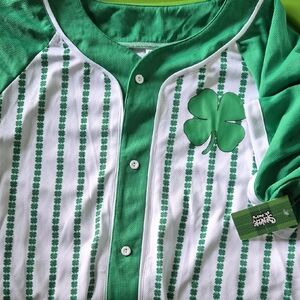 Spencer's Green and White Shamrock Jersey